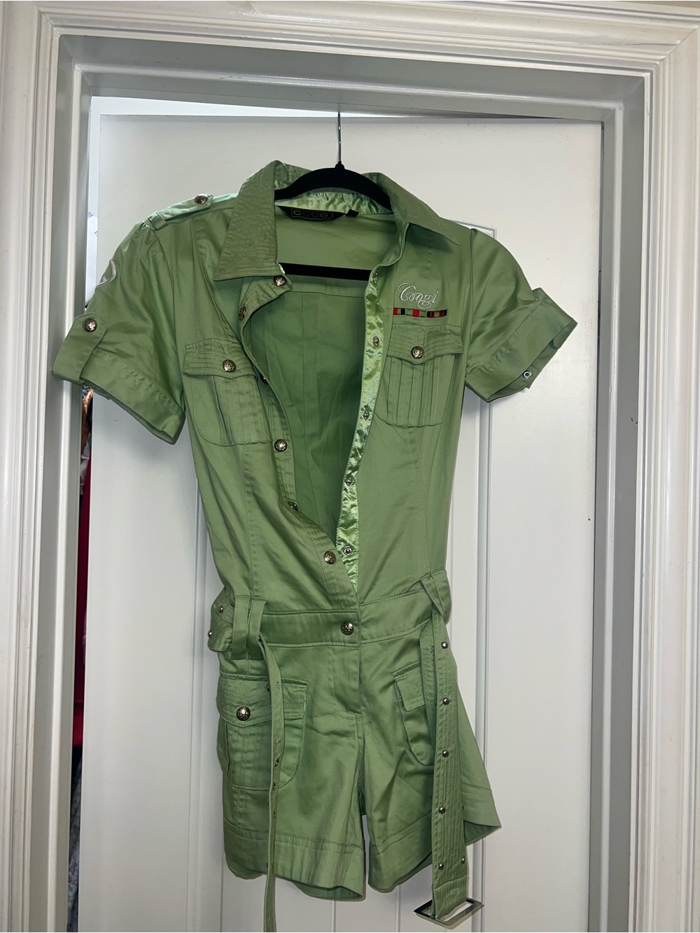 COOGI Mint Green Short Sleeve Top